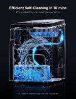 GoveeLife Smart Ice Maker Countertop, Portable Ice Machine with Voice Control, 9 Ice Cubes in 6 Minutes 3 Sizes, 26lbs/24Hrs, Self Cleaning RGB Lights, Quiet Ice Maker with Scoop for Kitchen Silver - Image 7