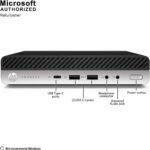 HP Elitedesk 800 G3 High Performance Mini Desktop Compouter, Core i7-6700 3.4GHz up to 4.0GHz Business Mini PC, 8GB DDR4 RAM, 256GB SSD, Keyboard&Mouse, WiFi&BT, Windows 11 Pro (Renewed) - Image 2