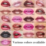 Kaely 2-in-1 Mauve Metallic Lipstick and Lip Liner Makeup, Shimmer Liquid Metallic Lipsticks for Women, Glitter Lip Gloss Stain Long Lasting Waterproof Smudge Proof 24 Hour, Vegan & Cruelty-Free, 16 - Image 7