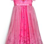 Suggest a better title and return a single title only without any other comments: Disney Girls' Princess Dress Nightgown, Fantasy Gown, Soft & Cute Pajamas for Kids