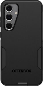 OtterBox Samsung Galaxy S24 FE Commuter Series Case - Black, Slim & Tough, Pocket-Friendly, with Port Protection