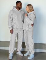 JMIERR Men's 2 Piece Outfits Hoodie Sweatshirt Tracksuit & Joggers Sweatpants Sweatsuit Set - Image 5