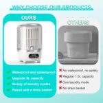 Portable Washing Machine, Underwear Washer, Small Washing Machines, Mini Washing Rechargeable Cordless Washing-Machine, Laundry Cup for Bra, Underwear, Socks，Large Capacity Endurance - Image 6