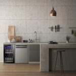 Antarctic Star 26 Bottle 130 Can Wine Cooler/Cabinet Beverage Refrigerator Mini Wine Cellar Beer Soda Clear Glass Door Bar Fridge Quiet Compressor Adjust Temp Freestanding Indoor Use 3.2cu.ft Black - Image 6