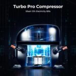 Countertop Ice Maker Machine, 8 Ice Cubes in 6 mins, 26lb/Day Ice with 2 Sizes- Portable Mini, Energy Saving & Basket/Scoop for Home/Party/Travel/Camping/Bar,Black - Image 6