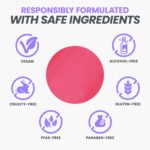 Wonderskin Wonder Blading All Day Lip Stain Peel Off Masque - Long Lasting, Waterproof and Transfer Proof Pink Lip Tint, Matte Finish Peel Off Makeup (Sweetheart Masque) - Image 4