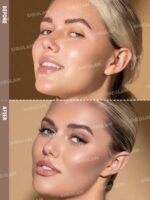 Suggest a better title and return a single title only without any other comments: SHEGLAM Sun Sculpt Cool Toned Liquid Contour Stick Long Lasting Cream Bronzer Makeup - Soft Tan - Image 3