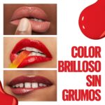 Maybelline Super Stay Vinyl Ink Longwear No-Budge Liquid Lipcolor Makeup, Highly Pigmented Color and Instant Shine, Lippy, Cranberry Red Lipstick, 0.14 fl oz, 1 Count - Image 10