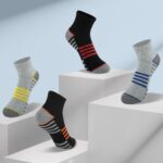 Comfoex Boys Athletic Quarter Socks - Ankle Sports Socks With Cushioned Sole - 6 Pairs, Sizes 4-6, 6-8, 8-10 Years Old - Image 6