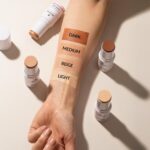 Suggest a better title and return a single title only without any other comments: Vibriance Complexion Sticks - Foundation for Mature Skin - Sheer, Buildable Coverage Face Makeup Foundation for Older Women - 3-in-1 Base, Contour, Concealer - Light - Image 5