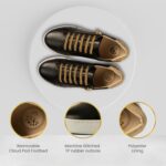 JATAREA Women's Fashion Sneakers – Genuine Leather Casual Shoes, Comfortable Cushioned Insole, Stylish Lifestyle, Lightweight & Durable Travel Sneakers - Image 6