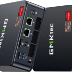 GMKtec M6 Ultra Gaming Mini PC Ryzen 7640HS (Upgraded 6600H/ 6800H), 32GB RAM DDR5 512GB SSD Dual NIC LAN 2.5GbE Desktop Computers Office Home, Triple 4K Display, WiFi 6, USB4, BT 5.2, DP, HDMI 2.0