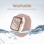 Braided Stretchy Solo Loop Compatible for Apple Watch Band 38mm 40mm 41mm 42mm 44mm 45mm 46mm 49mm for Women Men, Nylon Elastic Straps Wristbands for iWatch Series 11/10 9 8 7 6 5 4 3 SE/Ultra 3 2 1 - Image 2