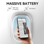 TCL 60 XE NXTPAPER 5G Cell Phone, AT&T, T-Mobile & Verizon Unlocked Android Smartphone, 8GB+128GB, 6.8" 120Hz Paper-Like Display, AI Features, 5010mAh Battery, Advanced Camera System, Space Blue - Image 6