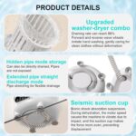 Portable Washing Machine, Underwear Washer, Small Washing Machines, Mini Washing Rechargeable Cordless Washing-Machine, Laundry Cup for Bra, Underwear, Socks，Large Capacity Endurance - Image 5