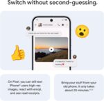 Google Pixel 10 Pro XL - Unlocked Android Smartphone - Gemini AI Assistant, Triple Rear Camera System, Fast-Charging 24+ Hour Battery, and 6.8" Super Actua Display - Obsidian - 256 GB (2025 Model) - Image 10