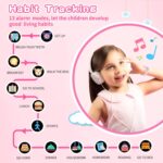 Kids Smart Watch Gift for Girls Age 5-12, 39 Games HD Touch Screen Watches with Video Camera Music Player Pedometer Flashlight 12/24 hr Educational Toys Birthday Gifts for Girls Ages 7 8 9 10 - Image 4