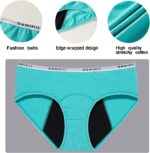 Suggest a better title and return a single title only without any other comments: Demifill Teen Girls Period Panties Juniors First Period Starter Underwear Soft Briefs Pack of 6 Multipack - Image 3