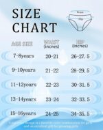 Suggest a better title and return a single title only without any other comments: Finihen Teen Girls Underwear Seamless Big Girls Panties No Show Multipack. - Image 3