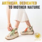 JATAREA Women's Fashion Sneakers – Genuine Leather Casual Shoes, Comfortable Cushioned Insole, Stylish Lifestyle, Lightweight & Durable Travel Sneakers - Image 8