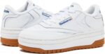Reebok Club C Extra Platform Sneakers for Women - White Casual Tennis Women's Fashion Sneakers - Womens Shoes Size 5 to 11 - Image 6