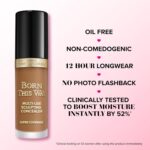 Suggest a better title and return a single title only without any other comments: Too Faced Born This Way Super Coverage Multi-Use Concealer | Full Coverage, Non-Comedogenic, Oil Free + Long Lasting Concealer | Hyaluronic Acid, Coconut Water + Alpine Rose - Image 5