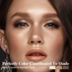 Neutral Eyeshadow Stick Makeup 6PCS Set, Brown Nude Metallic Shimmer Matte Cream Eye Shadow Palette Eyeliner Brightener Pencil Crayon, Halloween Makeup - BROWN CANYON - Image 3