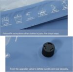 Wash Bag Portable Washing Machine for Camping Travel Laundry Washing Bag Baby Clothes Manual Washer Dry Bags Self-sufficient Hand Wash Clothes for Outdoor Traveller RV Backpacking Adventures Essential - Image 5