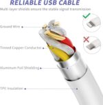 iPhone Charger Fast Charging,[MFi Certified] 2Pack 20W Type C Fast Charger Block with [10FT&6FT] USB C to Lightning Cable Compatible for iPhone 14/13/12/11 Pro Max/Xs Max/XR/X,iPad - Image 4