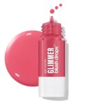 Suggest a better title and return a single title only without any other comments: Revlon Glimmer Blush Drops, Liquid Blush for Cheeks, Liquid to Velvety Powder Finish, Glowy, High Pigment, 102 Pink It Over, 0.32 fl oz