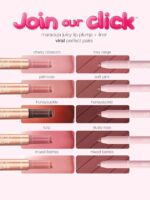 tarte maracuja juicy lip liner – Creamy, Matte, Lip Liner with Hyaluronic Acid with Vitamin E, Vegan & Cruelty-Free - Image 8
