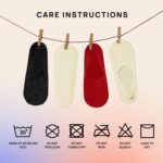 Suggest a better title and return a single title only without any other comments: ONDO Merino Wool No Show Socks - Invisible in Athletic Shoes - Breathable, No-Slip - 4 Pack - Image 5