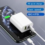 2 Pack USB C Charger Block, Dual Port Type C Wall Charger Fast Charging 20W Power Adapter Cube for iPhone 14/14 Pro/14 Pro Max/14 Plus/13/12/11, XS/XR/X, iPad, Samsung, More - Image 3
