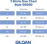 Gildan Adult Heavy Cotton T-Shirt, Style G5000, Multipack - Image 6