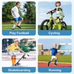 3 Pairs Kids Soccer Socks Striped Knee High Tube Socks Football Uniform Sports Socks for Boys Girls 6-12 Years Old - Image 7