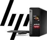 HP Elite 805 G9 SFF Business Desktop Computer, AMD Ryzen 5 8500G, 8GB DDR5, 512GB PCIe, Radeon 740M Graphics, Dual 4K Display Support, USB-C, HDMI, RJ-45, Wi-Fi, Wired KB & Mouse, Win11