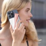 DOB SECHS Silicone Lip Holder for Cell Phone Lipstick Lip Glaze Phone Case Back Stick On Holder for iPhone and Android Phones, Grey - Image 5