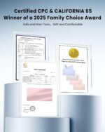 Suggest a better title and return a single title only without any other comments: Girls Soft Training Bras 7-12 Seamless First Bra Girls Sports Bras Longline Crop - No Pads, Chest Double Lined - Image 6