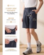 5 Pack Athletic Basketball Boys Shorts - Black Quick Dry Kids Youth Teen Shorts with Pockets for Soccer Running - Image 3