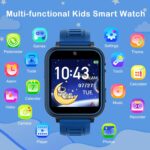 Phyulls Smart Watch for Kids with 39 Games Alarm Clock, Touchscreen, Calendaring Camera Music Player Time Display Video & Audio Recording, Toys for 3-12 Years Old Boys - Image 3