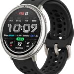 Amazfit Active 2 Sport Smart Watch Fitness Tracker for Android and iPhone, 44mm, 10 Day Battery, Water Resistant, GPS Maps, Sleep Monitor, 160+ Workout Modes, 400 Face Styles, Silicone Strap, Free App