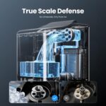 Nugget Ice Maker Countertop, 35lbs/24H Sonic & Chewable Pellet Ice, Portable Crushed Ice Machine, Self-Cleaning Anti-Scale System, 10 Cleaning Packets, Quiet Operation, Stainless Steel - Image 6