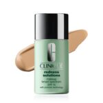 Suggest a better title and return a single title only without any other comments: Clinique Redness Solutions Liquid Foundation Makeup Broad Spectrum SPF 15 With Probiotic Technology For Redness-Prone Skin| Medium Coverage + Natural Finish