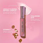 BUXOM Full-On Plumping Lip Cream, Hydrating Lip Plumper Gloss with Peptides & Hyaluronic Acid, High-Shine Tinted Formula for Fuller, Softer Lips, Cruelty-Free - Image 5