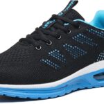 Walking Shoes Women Air Cushion Lightweight Breathable Sneakers & Tennis Footwear, Non-Slip All-Day Comfort for Running, Gym, Travel