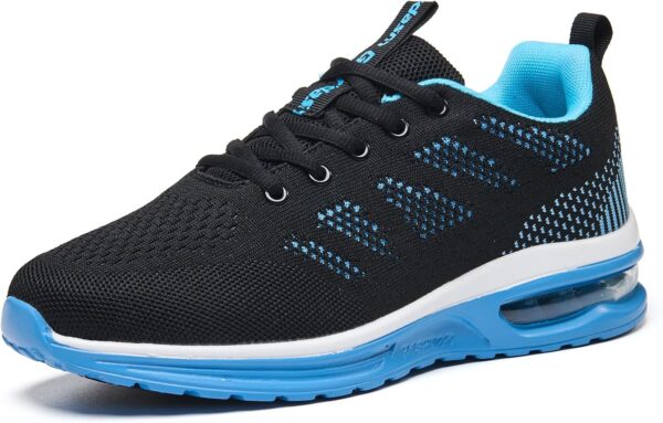 Walking Shoes Women Air Cushion Lightweight Breathable Sneakers & Tennis Footwear, Non-Slip All-Day Comfort for Running, Gym, Travel