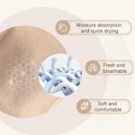 Suggest a better title and return a single title only without any other comments: iMucci Professional Girl Ballet Nude Dance Briefs Women - Beige Velvet Nylon Panty Gymnastics Shorts Underwear Under-Pants - Image 3