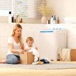 INTERGREAT Portable Washer and Dryer, 16 lbs Mini Small Washing Machine Combo with Spin Dryer, Compact Twin Tub Laundry Washer Machine for Apartments, Dorm, Rv, Camping, Blue - Image 2