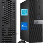 Dell OptiPlex 5040 SFF Desktop Computer PC, Intel Core i5-6500T, 8GB RAM, 256GB SSD, WiFi, Bluetooth, HDMI, Windows 11 Pro (Renewed)