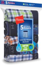 Hanes Boys' 5-Pack Boxer (Colors may vary) - Image 4